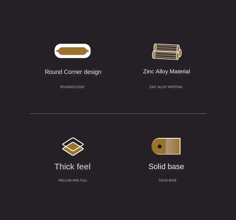 Description Picture 3 of itemHandles Drawer Cabinet Furniture Kitchen Handles for Cabinet Knob Door Drawer Furniture Kitchen Knob Black/White+Gold Hardware