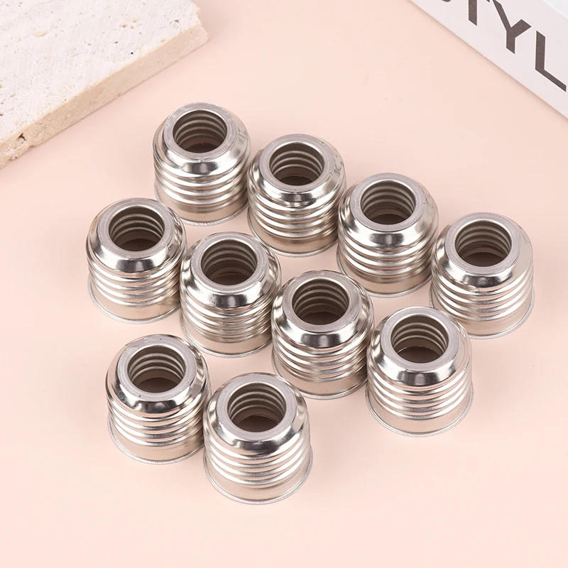 Description Picture 2 of item10Pcs 110V E27 To E14 Lamp Holder Converter Fireproof Socket Base Converters Light Bulb Adapter Conversion Lighting Accessories