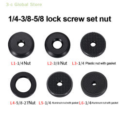 Camera Screw 1/4 3/8 5/8 Inch Nut Photography Acc Hot Shoe Seat Lock Knob Flash Stand Mount Adapter For Dslr Tripod Selfie Stick
