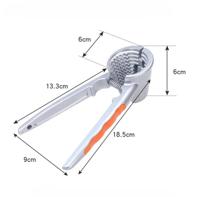 Description Picture 3 of itemKitchen Tool Walnut Clip Funnel Shaped Double Mouth Nut Clip Nutcracker Sheller Clip Clamp Plier Walnut Forceps Opening Tool