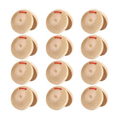 Wooden Castanets Musical Toys Musical Castanets Percussion Instrument Rhythm Toys for Children Baby Boys Girls Kids Party