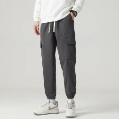 2024 Spring Summer New Arrival Men's Casual Pants, Loose Fit Harem Trousers Jogger Pants