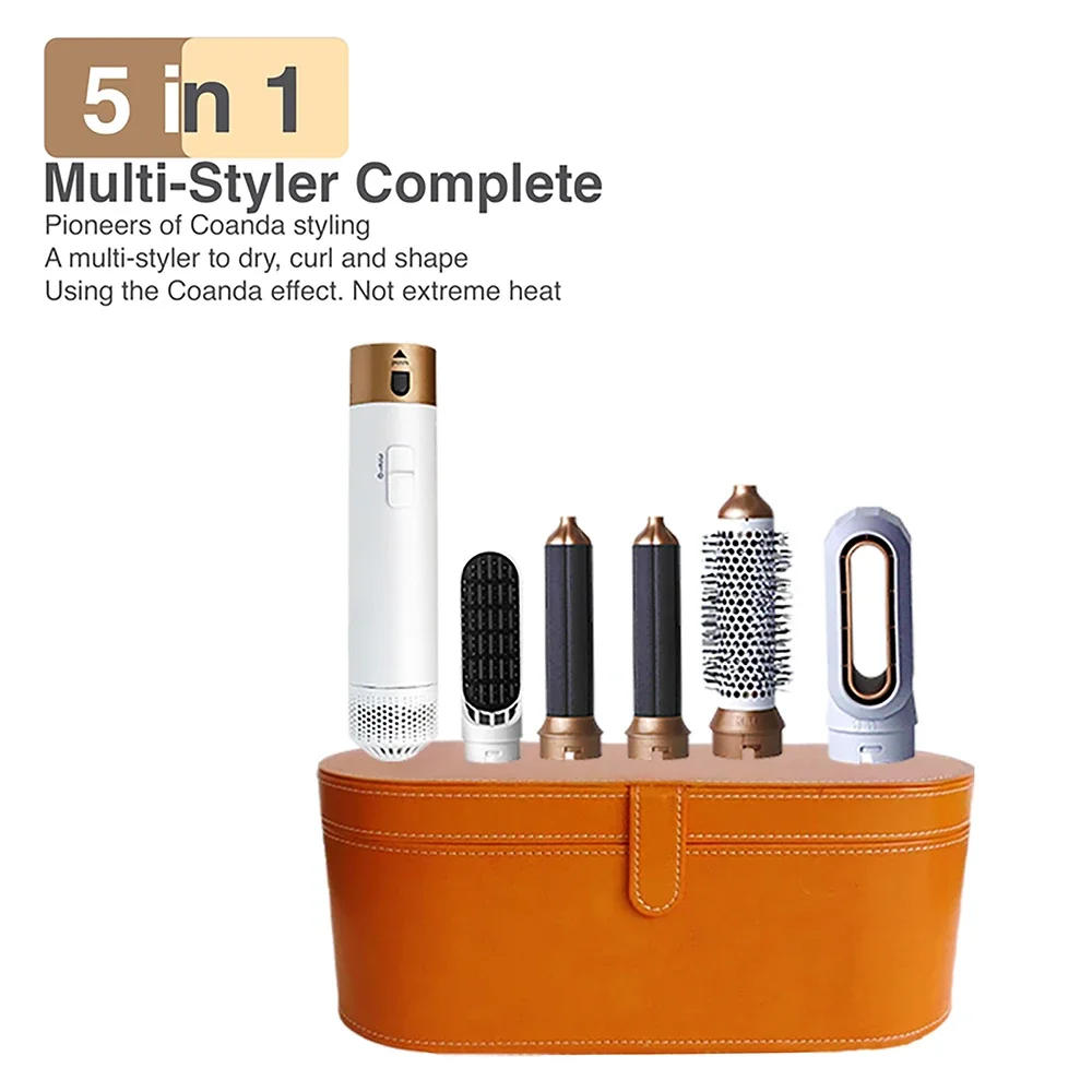 Description Picture 2 of itemNew 5-in-1 Hair Dryer Professional High Speed Curling Irons Hot Air Combs Hair Straighteners Styling Tools Curling Sets