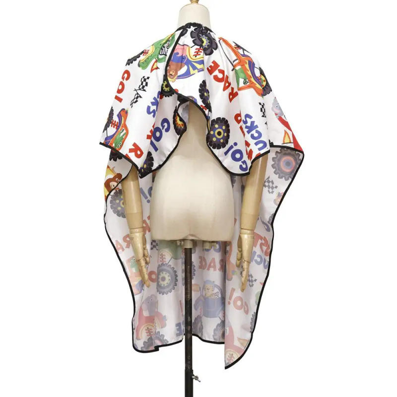 Description Picture 3 of itemLoose And Easy To Use Available In Multiple Colors Small Dinosaur Cloth Lightweight Barber Cloth Hair Coloring Products Scarf