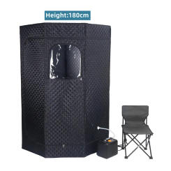 Foldable Wet Steam Heating Sauna Portable Outdoor Sauna Tent Hight 180cm with 3L Steam Pot Support Drop Shipping