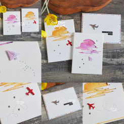 Catlove Airplane Metal Cutting Dies Scrapbooking Mold Knife Stencil Die Cuts Card Making DIY Craft Embossing New Dies For