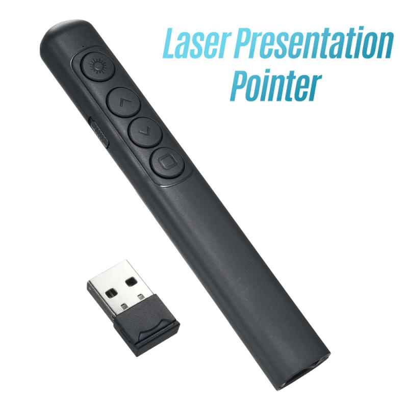 Description Picture 4 of itemLaser Presentation Pointer 2.4G Wireless Demonstration Remote Control Pen for PowerPoint PPT for Lectures Meetings