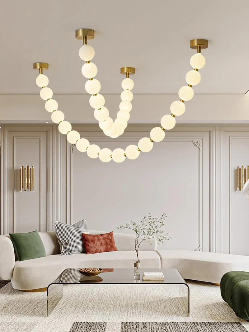 Description Picture 2 of itemModern dine dining room Pendant lights indoor lighting Ceiling lamp hanging light led chandelier decorative indoor lighting