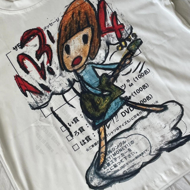 Description Picture 4 of itemHarajuku Woman Clothes for Women Top Y2k Tops Gothic 90s Vintage Clothes Star Girl Y2k Emo Women's Cropped Graphic T Shirts Goth