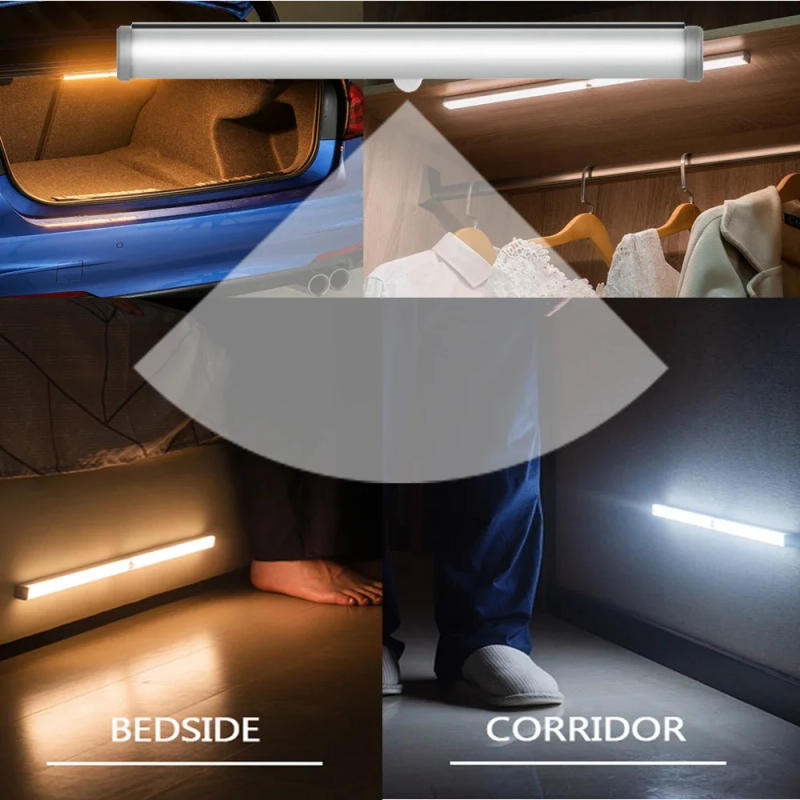 Description Picture 6 of item10Led PIR Motion Sensor night Light Cupboard Wardrobe Bed Lamp Under Cabinet Room Reading dormitory Closet Stairs Kitchen Home