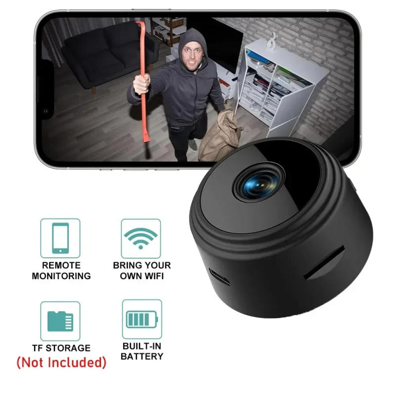 Description Picture 5 of itemXiaomi A9 Mini 1080p HD Wifi Camera Indoor Safety Micro Wireless Monitor Camcorders Night Version Video Intelligent Home Camera