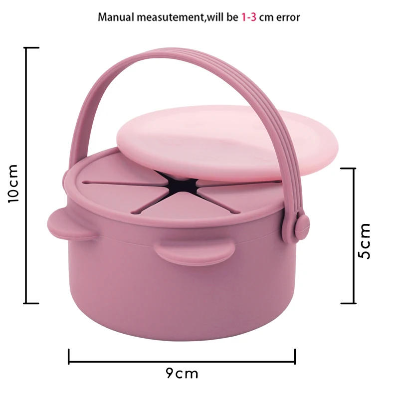 Description Picture 5 of itemPortable Toddler Kids Container Cup Feeding Snack Cup Newborn Snack Storage Cup With Lid Snack Box Baby Stuff