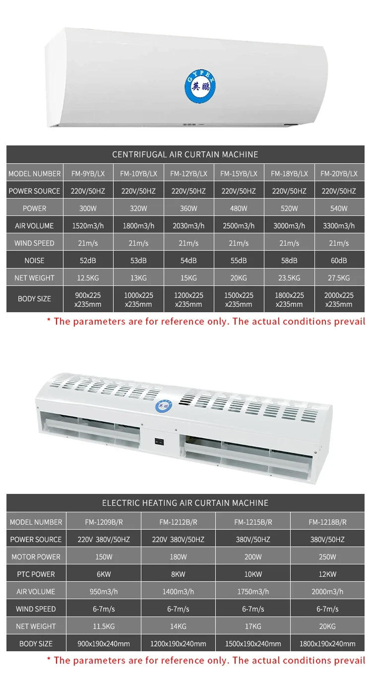 Description Picture 5 of itemAir Curtain Machine0.9m Natural Air Curtain Machine
