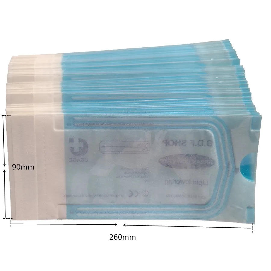 Description Picture 3 of itemNail Sterilizer Manicure Bag Dentistry Medical Grade Paper+CPP/PET Film Disposable Sterilization Accessory Nail Art Tools