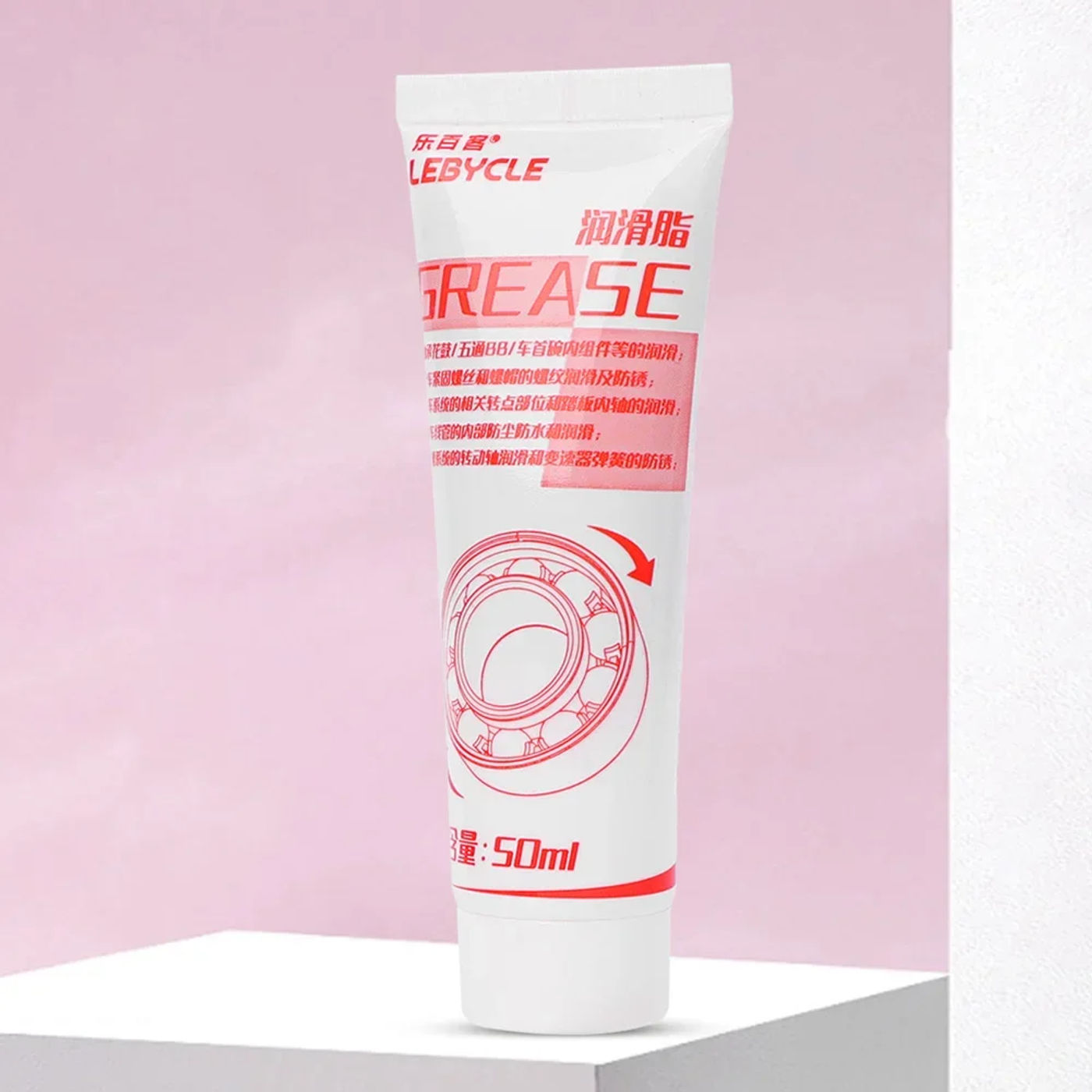 Description Picture 5 of item1-6pcs Bike Bicycle Grease Lubricant with oiling tool MTB Bike Oil Hub Bottom Bracket Headset Fork Flywheel Ball Bearing Grease