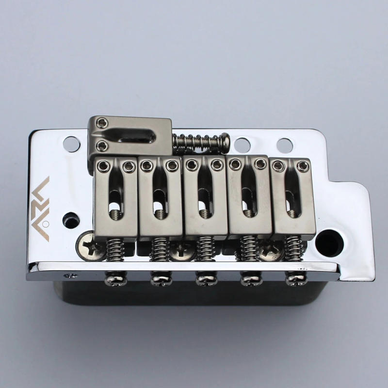 Description Picture 5 of itemTremolo Bridge System For ST Stratocaster ST Electric Guitar Chrome Silver Accessories Spacings 10.5mm