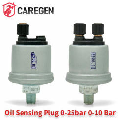1/8 NPT 10bars 25bars VDO Oil Pressure Sensor Diesel Generator Oil Sensing Plug 0-25 bar 0-10 Bars For Generator Parts
