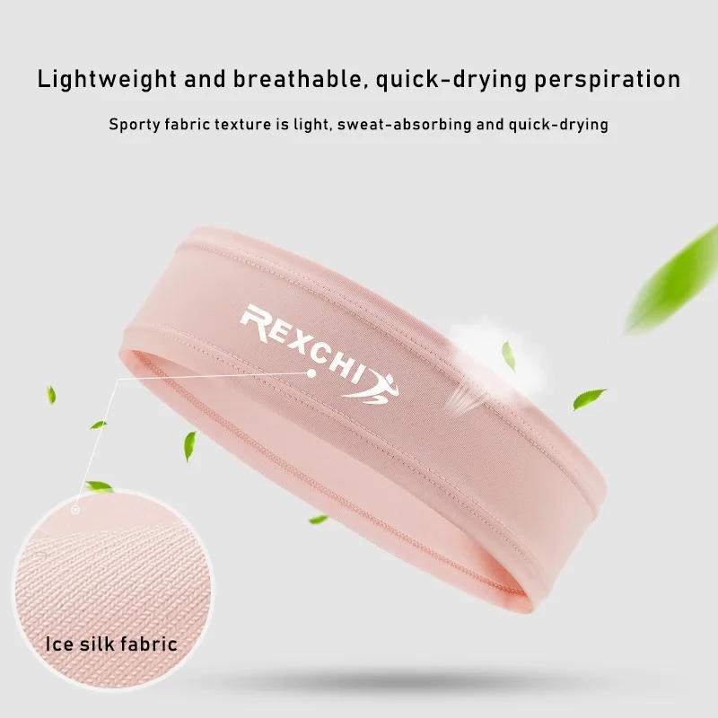 Description Picture 4 of itemSport Headband Running Fitness Sweatband Elastic Absorbent Sweat Cycling Jog Tennis Yoga Gym Head Band Hair Bandage