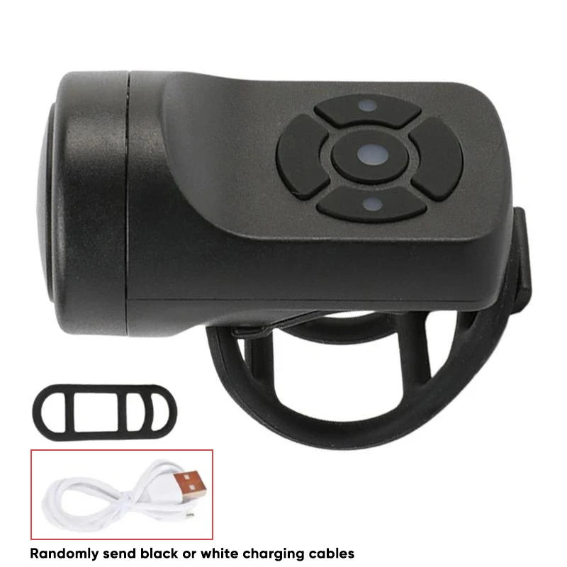 Description Picture 2 of itemBicycle Horn Electric Bike Bell 120DB Waterproof Bike Horn USB Rechargeable MTB Road Cycling Bicycle Alarm Horn Bike Accessories