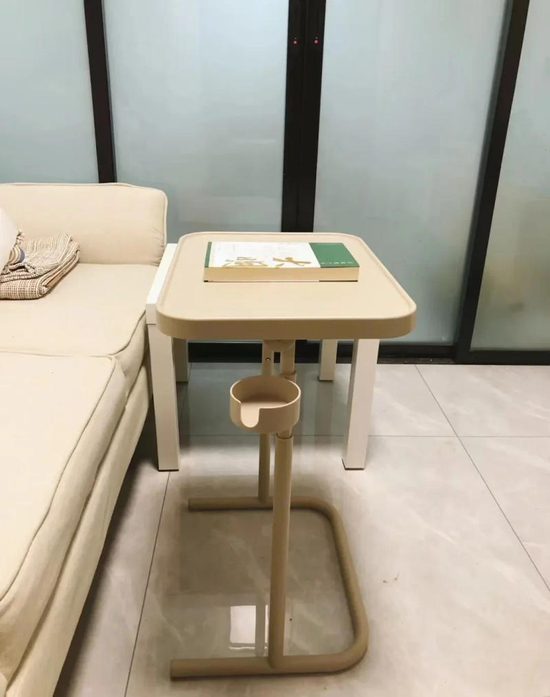 Description Picture 5 of item1pc Standing Desk, Bedside Table, Lifting Computer Table, Home Lifting Small Desk, Laptop Table, Sofa Side Table