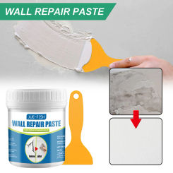 Multipurpose Ceramic Repair Agent Strong Adhesion Floor Repairing Cream Anti-leaking with Scraper for Toilet Bathroom Wall Floor