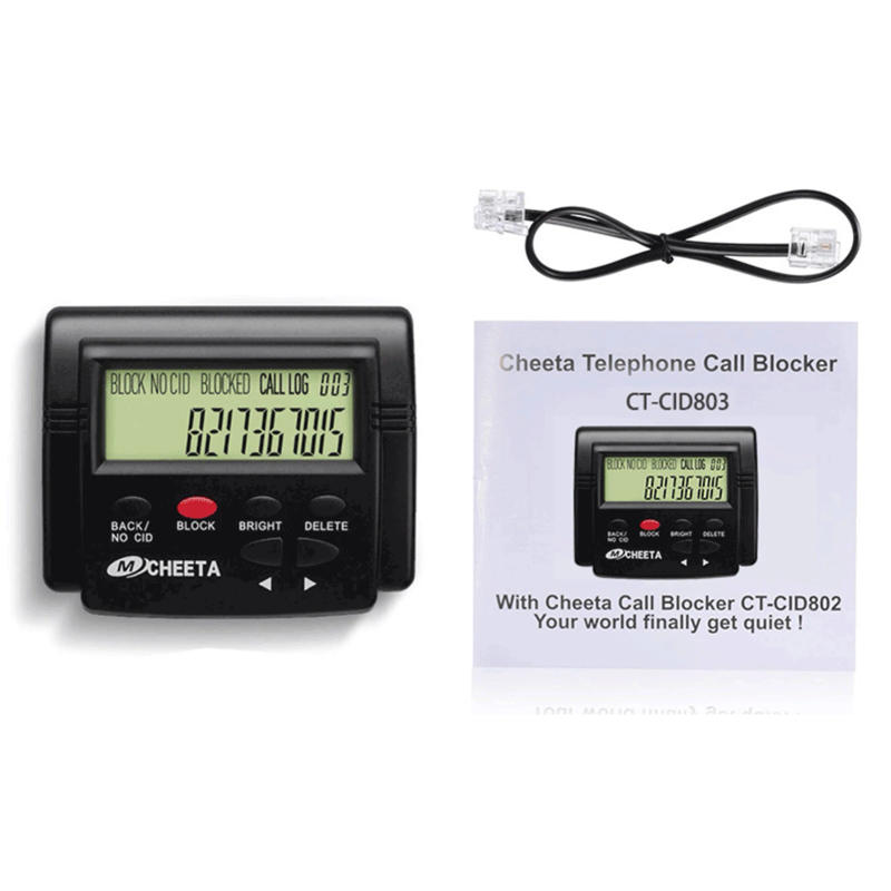 Description Picture 3 of itemCall Blocker for Landline Phones Telephone 2000 Caller ID Box Blocking One Touch Number Block Unwanted Robocalls Nuisance Calls