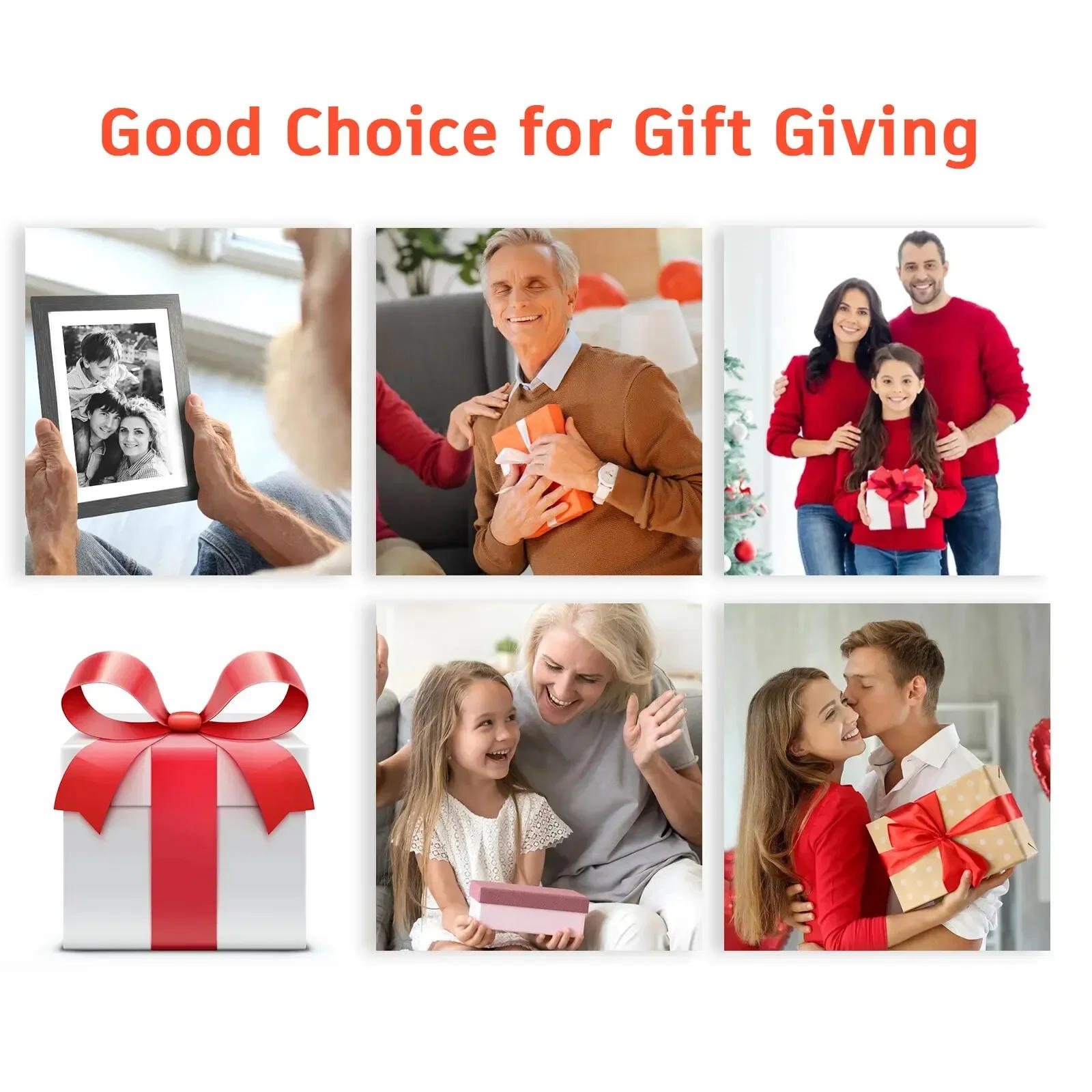 Description Picture 3 of itemDigital Picture Frame Farmeo 10.1Inch 32GB Smart WiFi Digital Photo Frame with 1280x800 IPS HD Touch Screen For Family Xmas Gift