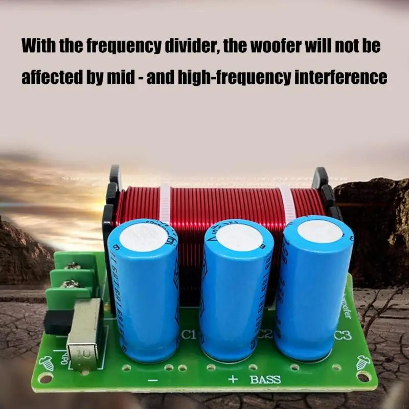 Description Picture 6 of itemG8DF Professional 200W Subwoofer Filter Board Low Bass Sound Frequency Divider Bass Separation WEAH-85