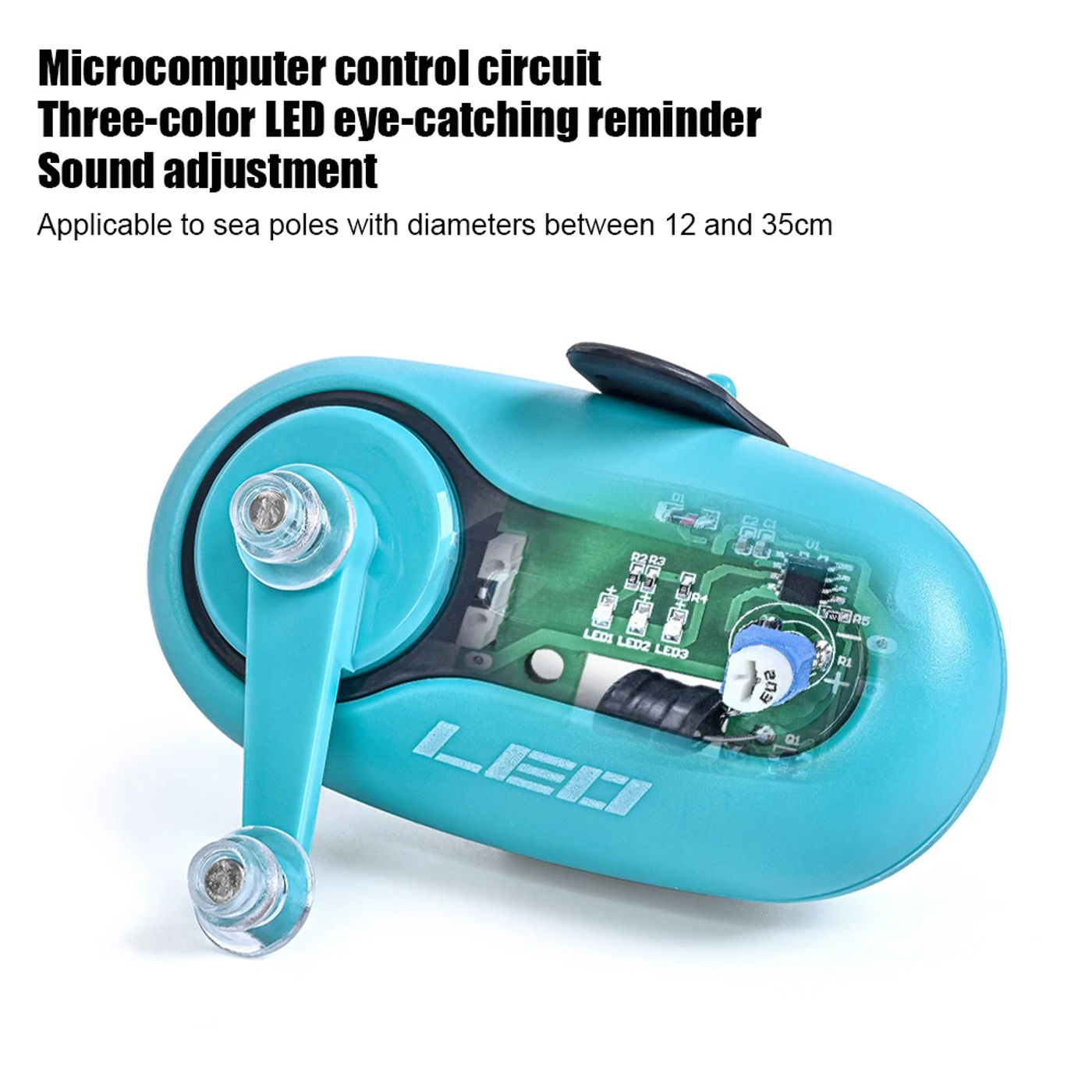 Description Picture 6 of itemCarp Fishing Alarm Indicato Bite Bait Electronic Buzzer Alarm Sea Rod Sound Light Alarms Indicator Siren Pole Tip Clip Bell Tool