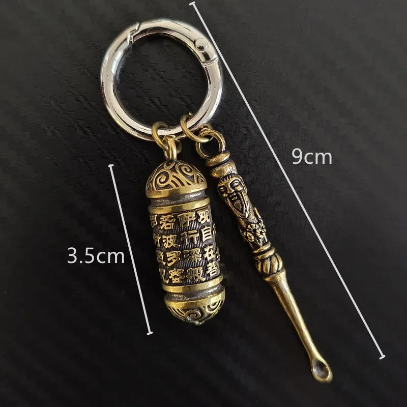 Description Picture 5 of itemCopper alloy combination gadget Outdoor storage tool Keychain Backpack hanging
