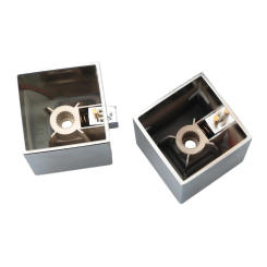 1 Pair Square Shower Temperature Control Handle Knob Chrome-Thermostatic Handle Home Bathroom Tools Accessories