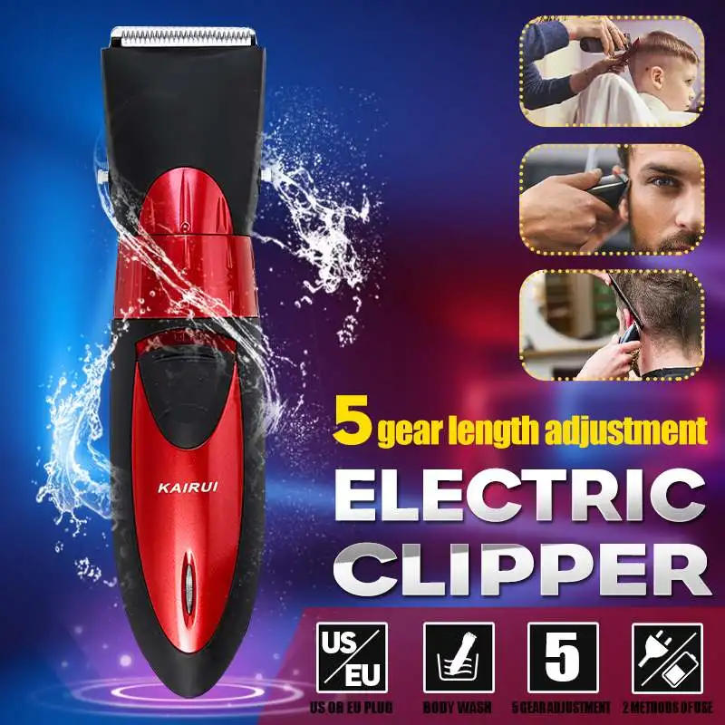 Description Picture 5 of itemHair Trimmer Professional Comb Men Rechargeable Electric Hair Clipper Cutter for Barber Oil Head Carving Women Split End Gift