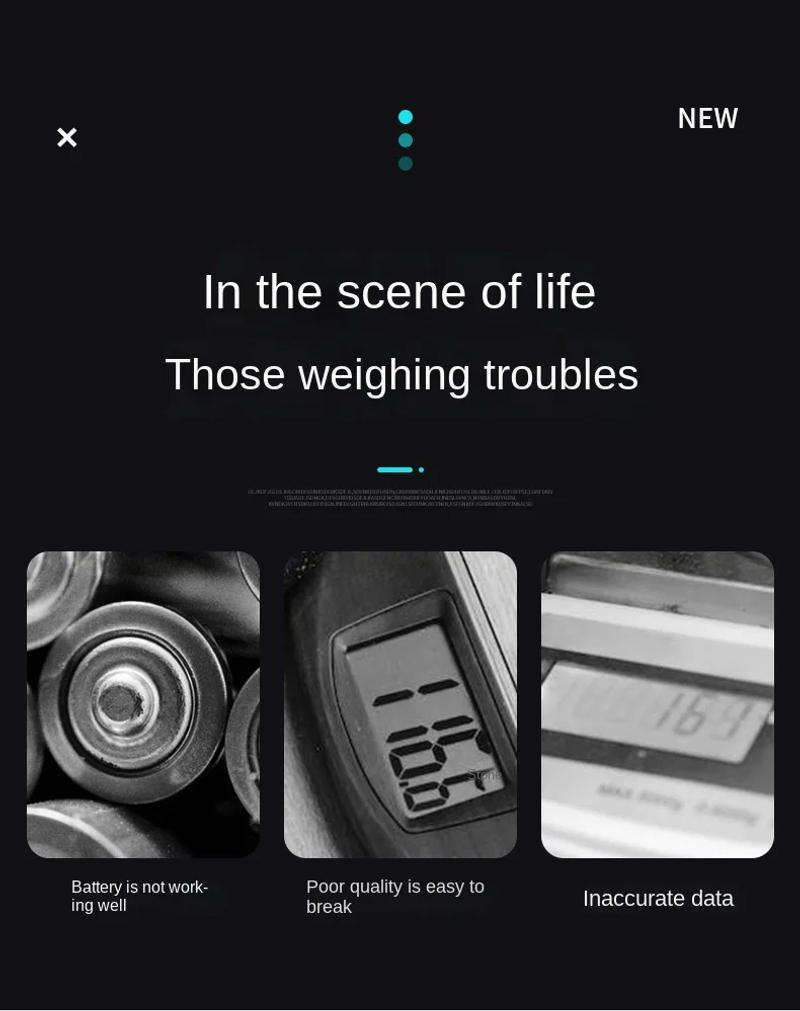 Description Picture 5 of itemGradient Human Body Scale High-precision Electronic Scale Human Body Intelligent Weight Scale Home Rechargeable Weighing Scale