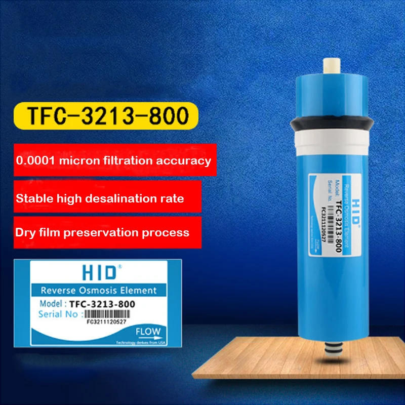 Description Picture 2 of item800G TFC-3213-800 Home Kitchen Reverse Osmosis RO Membrane Replacement Water System Filter Purifier Water Drinking Treatment