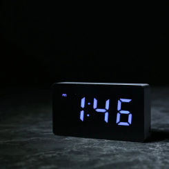 Mirror Alarm Clock LED Electronic Watch Home Furnishings  Smart Small Tools Desk Digital  Bedroom Decoration Table And Accessory