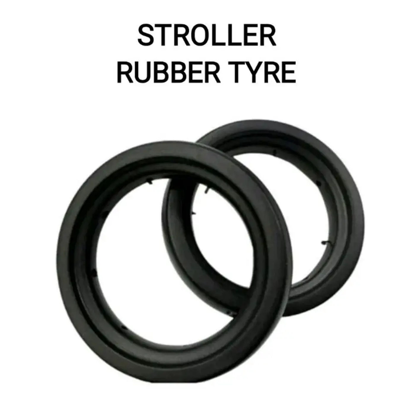 Description Picture 3 of itemRubber Baby Stroller Wheel Tyre Stroller Replacement Silent Bearings Stroller Spare Part for Babyzenes Yoyo Yoya YuYu