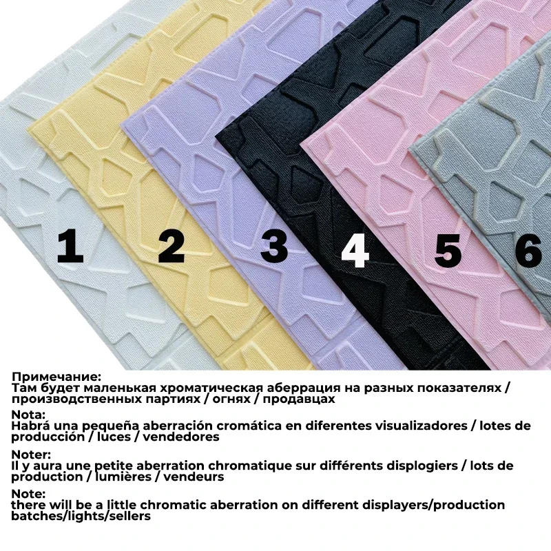 Description Picture 3 of item12pcs 30x30cm Foam 3d Wall Sticters PE Living Room Decoration Home Brick Pattern Adhesive Panels Decorative Adhesive Panels