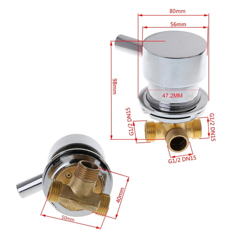 Description Picture 3 of itemCold & Hot Water Mixing for Adjustable Cold Hot Mixer Two In