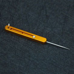 Portable Titanium Toothpicks Three Gear Adjustment Reusable Toothpicks Metal Teeth Picks Versatile Fruit Picker