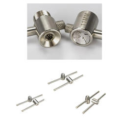 Cue Tip Press Tool Snooker Cue Tip Compressor Cues Tip Shaper Presser Pool Cue Tip Shaping Tool Billiard Snooker Accessories