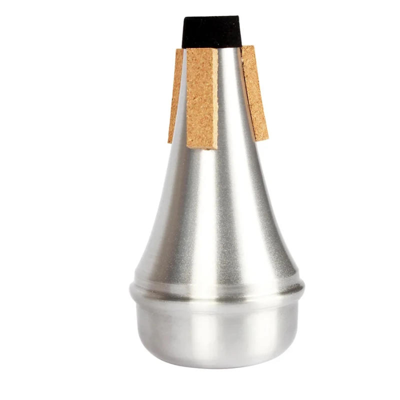Description Picture 2 of itemMute for Trumpet Aluminium Silver Portable Straight Trumpets Mute For Jazz Instrument Practice Beginner