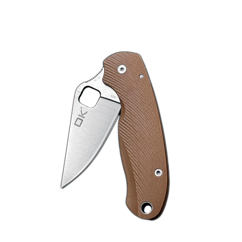 Description Picture 5 of itemOK-223 VG-10 Blade G10 Handle bearing Outdoor Camping Hunting Pocket Folding knives