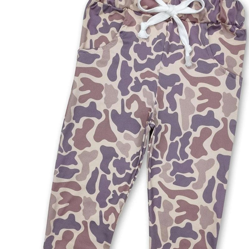 Description Picture 6 of itemBaby Boys Grey Khaki Camouflage Pants with Pockets - Hunting Themed Bottoms Clothing for Babies