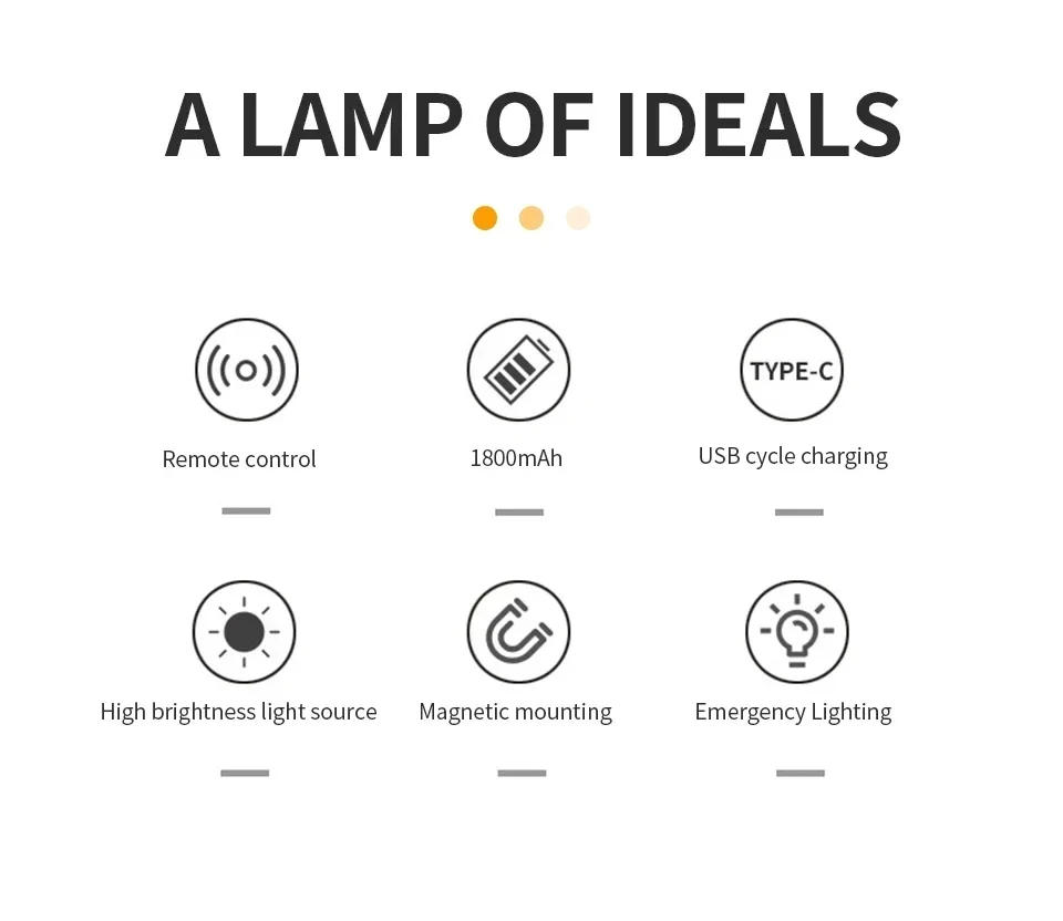 Description Picture 3 of itemLED Double Head Wall Lamp Touch Control Remote 360 Rotatable Wall Light 3 Color Modes Bedroom Living Room Reading Night Light