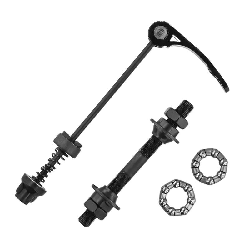 Description Picture 5 of itemBike Bicycle Axle Front Rear Quick Release Skewers With 25mm(1/4) Hub Bearings Bicycle Axle Wheel Hub For Road Mountain MTB Bike