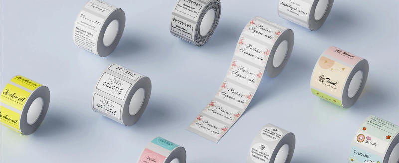 Description Picture 3 of itemNIIMBOT White/Color/Transparent Label Adhesive Sticker Waterproof Paper Barcode Code Maker For B21 B1 B3s Mini Thermal Printer