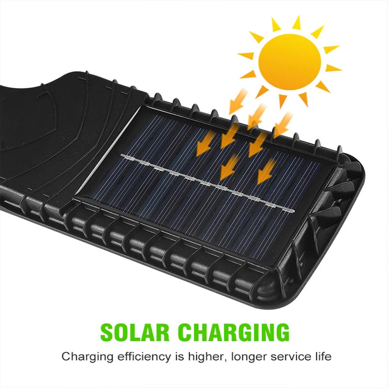 Description Picture 5 of item1~8Pack Solar Lights Outdoor 3 Modes 200COB Waterproof Street Lamp Motion Sensor Security Lighting for Garden Patio Path Yard