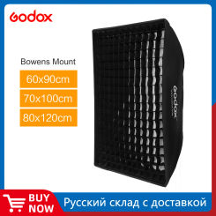 Godox 60x90cm 70x100cm 80x120 Honeycomb Grid Softbox soft box with Bowens Mount for Studio Strobe Flash Light DE400 SK300 SK400