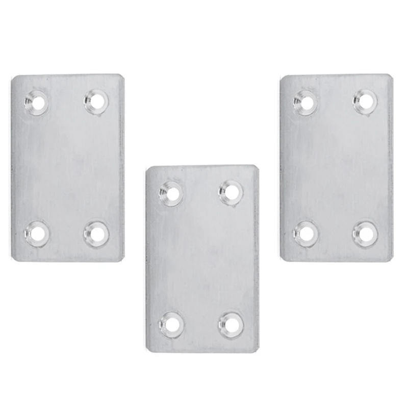 Description Picture 5 of itemWooden Angle Corner Brackets Furniture Flat Mending Repair Plate Fastener 4-hole Fixing Piece Furniture Connector Hardware