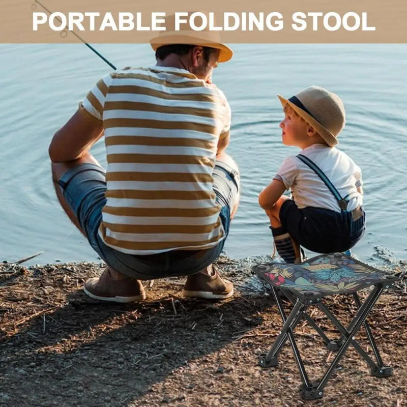 Description Picture 3 of itemOutdoor folding Chair portable folding stool lightweight folding camping stool thickened pipe rack suitable for camping fishing